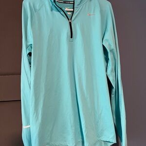 Nike Teal Long Sleeve Pullover